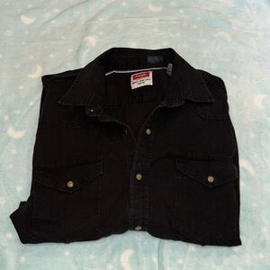 wrangler button up